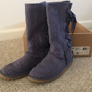 Heirloom Lace Up Ugg Boots